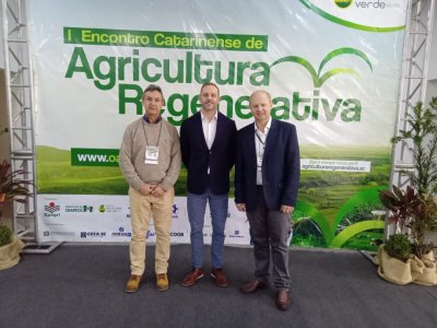 Sistema FAESC/SENAR refora importncia da agricultura regenerativa em evento da EPAGRI