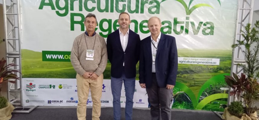 Sistema FAESC/SENAR reforça importância da agricultura regenerativa em evento da EPAGRI